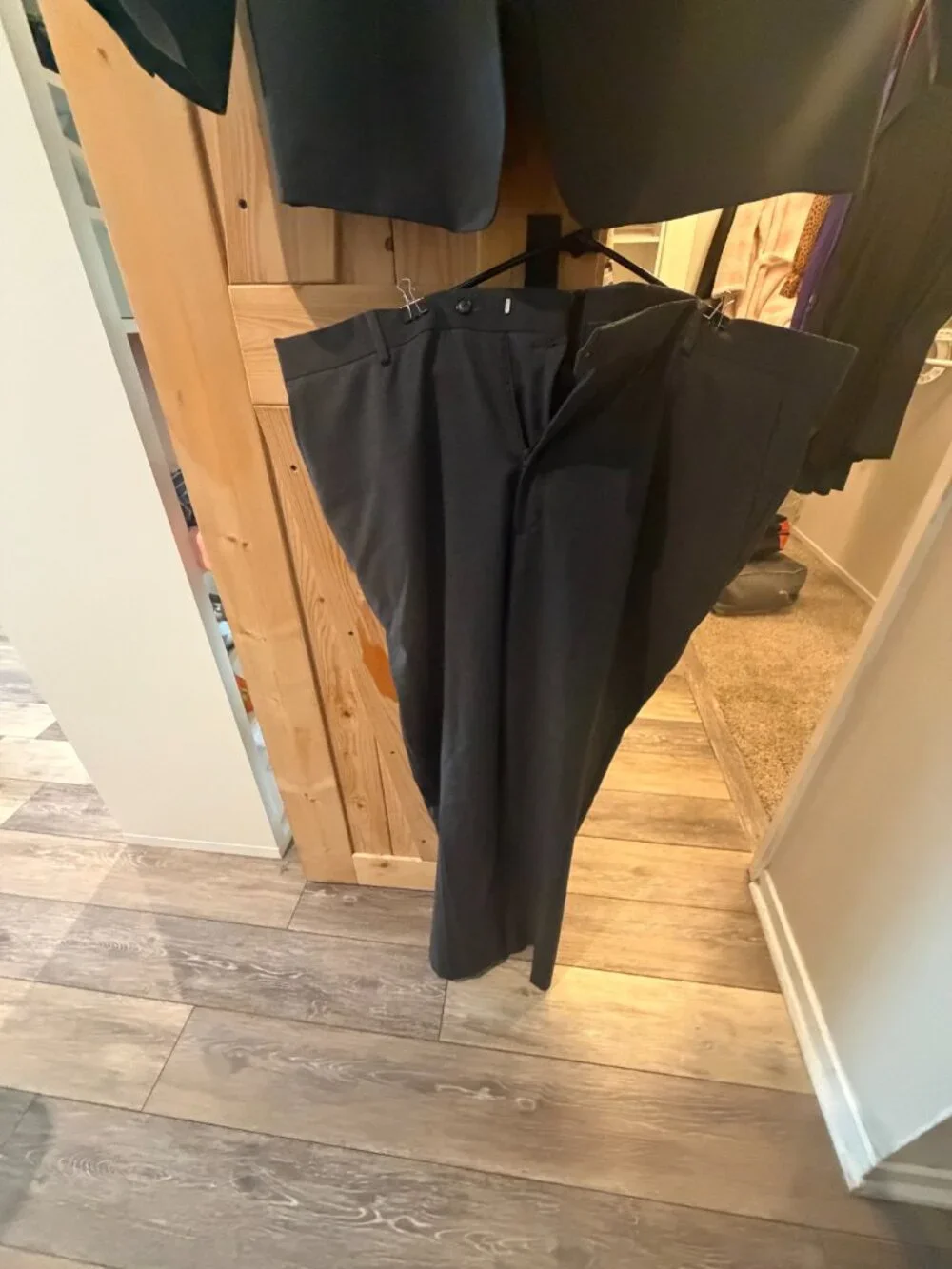 Men's Stafford Dark Gray 2 Piece Suit